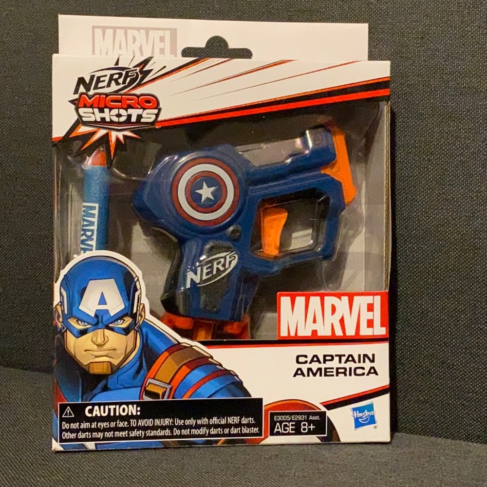 Nerf Gun Captain America